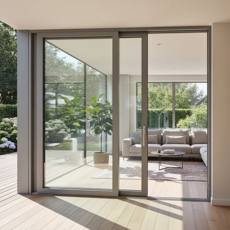 Wood Sliding Door Installation in Kansas City, KS